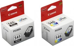 Canon Zestaw Tuszy PG-545 + CL-546 do Canon Pixma 17ml Bk+Col Oryginalne 1