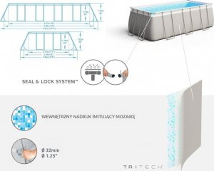 Bestway Bestway Basen STELAŻOWY 488x244x122cm 11w1 56671 5