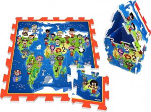 Stamp Piankowe puzzle MATA Dzieci Świata Mapa ZA3149 1