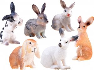 Figurka Jokomisiada Królik zając Zwierzęta domowe figurka 4,5cm ZA3383 14