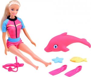 Anlily Anlily Lalka pływaczka nurek z Delfinem ZA3923 2