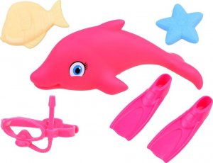 Anlily Anlily Lalka pływaczka nurek z Delfinem ZA3923 5