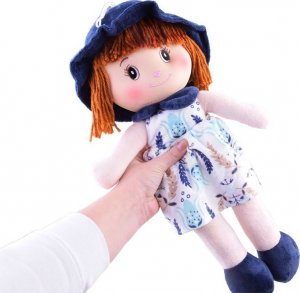 Jokomisiada Mięciutka Lalka Maja szmacianka w kapeluszu ZA3866 2