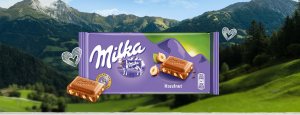 Milka MILKA  Hazelnut - Czekolada Z Orzechami - 100G 2