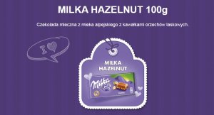 Milka MILKA  Hazelnut - Czekolada Z Orzechami - 100G 3