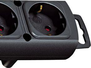 Listwa zasilająca Brennenstuhl Comfort-Line 6 gniazd 2 m czarna (1153300100) 2
