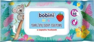 Bobini BOBINI KIDS Nawilżany papier toaletowy 50szt. 1