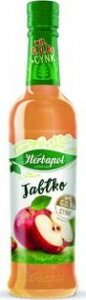 Herbapol Herbapol syrop owocowy suplement diety jabłko z witaminami C,D, B6 i cynkiem 420 ml 1