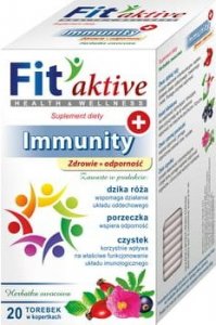 MALWA Malwa Fit aktive Immunity Suplement diety herbatka ziołowa 40 g (20 x 2 g) 1