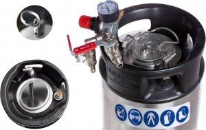 AGREKOM Agregat do malowania natryskowego 19 Litrów pistolet natryskowy 4