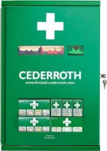 Cederroth Apteczka ścienna Cederroth First Aid Cabinet (metalowa) 1