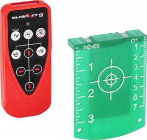 Steinberg Laser obrotowy niwelator budowlany zielony z pilotem zasięg 600 m Laser obrotowy niwelator budowlany zielony z pilotem zasięg 600 m 5