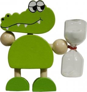 Upominkarnia Stojak na szczoteczkę do zębów UPOMINKARNIA Croco Zielony 4