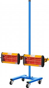 MSW Promiennik ciepła podczerwieni lakierniczny do suszenia farb na statywie 2200W IR-DRYER2000.2 Promiennik ciepła podczerwieni lakierniczny do suszenia farb na statywie 2200W IR-DRYER2000.2 6