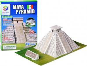 Jokomisiada Piramida Majów Przestrzenne Puzzle 3D 19ele ZA2601 1
