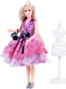 Jokomisiada Emily Lalka w wieczorowej sukni + akcesoria ZA3137 3