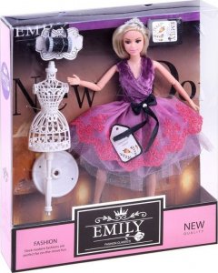Jokomisiada Emily Lalka w wieczorowej sukni + akcesoria ZA3137 7
