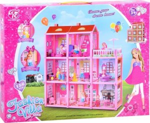 Jokomisiada Duży dom + lalka i meble Willa dla lalek ZA3075 9