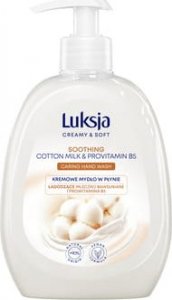 Luksja Luksja Creamy & Soft Kremowe mydło w płynie Mleczko bawełniane i Prowitamina B5 500 ml 1