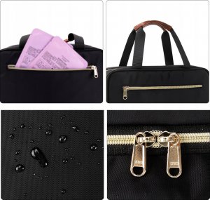 Wobell Kosmetyczka Wisząca Rozkładana Haczyk Organizer 12