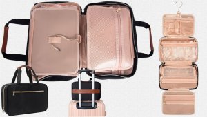 Wobell Kosmetyczka Wisząca Rozkładana Haczyk Organizer 14