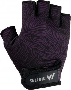 Martes Rękawiczki rowerowe Martes Lady Bayon czarno-fioletowe rozmiar M 2