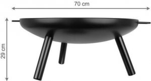 Palenisko ogrodowe Kaminer Palenisko ogrodowe do grilla P9795 9
