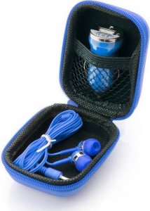 Słuchawki Upominkarnia Zestaw podróżny UPOMINKARNIA ELLA, 2 sztuki Niebieski 2
