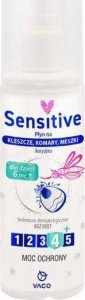 Vaco VACO Sensitive płyn na komary Ikarydyna 10% 80 ml 1