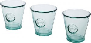 Upominkarnia 3-częściowy zestaw szkła z recyclingu o pojemności 250 ml Copa 1