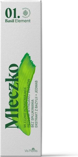 Elfa Pharm Vis Plantis 01.Basil Element Mleczko wzmacniające przeciw wypadaniu włosów 150ml 3
