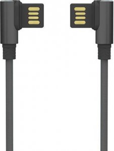 Kabel USB Somostel USB-A - microUSB 1 m Czarny (25736) 4