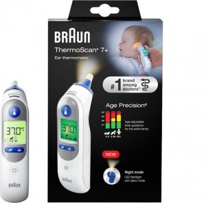 Termometr Braun Braun IRT6525 Thermoscan 7+  Termometr do ucha z trybem nocnym 1