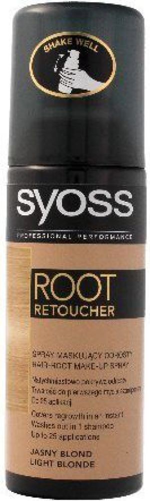 Syoss Syoss Root Retoucher Jasny Blond Spray maskujący odrosty 120ml 1