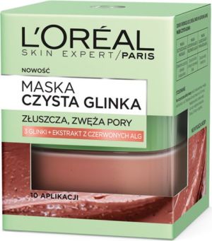 L’Oreal Paris Skin Expert Maska Czysta Glinka złuszczająco-wygładzająca 50ml 1