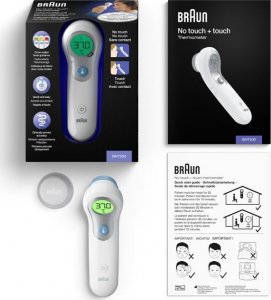 Termometr Braun BNT300 bezdotykowy i dotykowy do czoła (TOW018151) 3