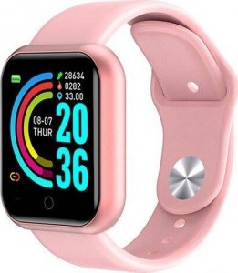 Smartwatch R2 Invest Y68S Różowy  (Y68S różowy) 4