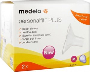 Medela MEDELA Personal Fit Plus rozmiar M (24mm)/ 2 szt. Wielorazowe lejki do zestawu Symphony 1