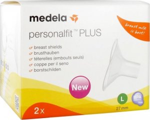 Medela MEDELA Wielorazowe lejki Personal Fit Plus rozmiar L (27mm)/ 2 szt. Wielorazowe lejki do zestawu Symphony 1