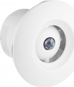 AWENTA Wentylator łazienkowy Orbit Awenta WXO125R fi125mm 185m3/h 16W 230V z czujnikiem ruchu biały 2