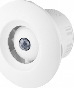 AWENTA Wentylator łazienkowy Orbit Awenta WXO125R fi125mm 185m3/h 16W 230V z czujnikiem ruchu biały 4