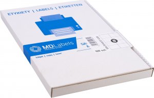 MD Labels Etykiety samoprzylepne arkusz A4 105x70mm 100 ark 4