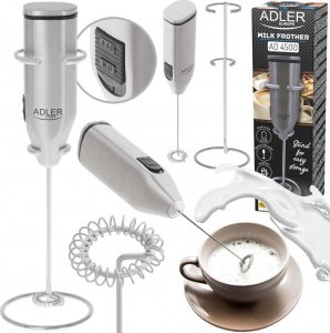Spieniacz do mleka Adler Stalowy (AD4500) 7