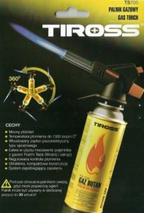Tiross PALNIK GAZOWY + KARTUSZ 227g LUTLAMPA LUTOWNICA TIROSS TS-705-G 10
