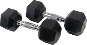 UnderFit ‎‎Hantel UF37 gumowany 1 x 3 kg 3