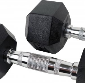 UnderFit ‎‎Hantel UF37 gumowany 1 x 3 kg 4