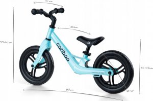 Rowerek biegowy CARIBOO CB Rowerek MAGNESIUM PRO (NIEBIESKI) 5