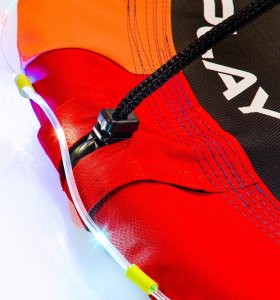 Meteor Huśtawka bocianie gniazdo Meteor 110 cm kolorowa LED Uniwersalny 4