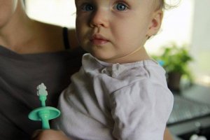 Kiokids Szczoteczki do dziąseł i ząbków 3 szt. niebieski Kiokids 5