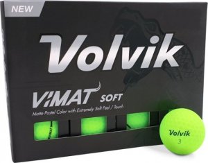 Volvik morele Piłki golfowe VOLVIK VIMAT Soft (zielony mat) 1